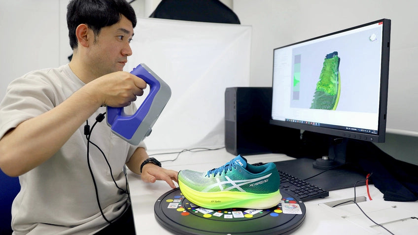 Running goals: Artec Space Spider raises the level of 3D digitization for ASICS footwear